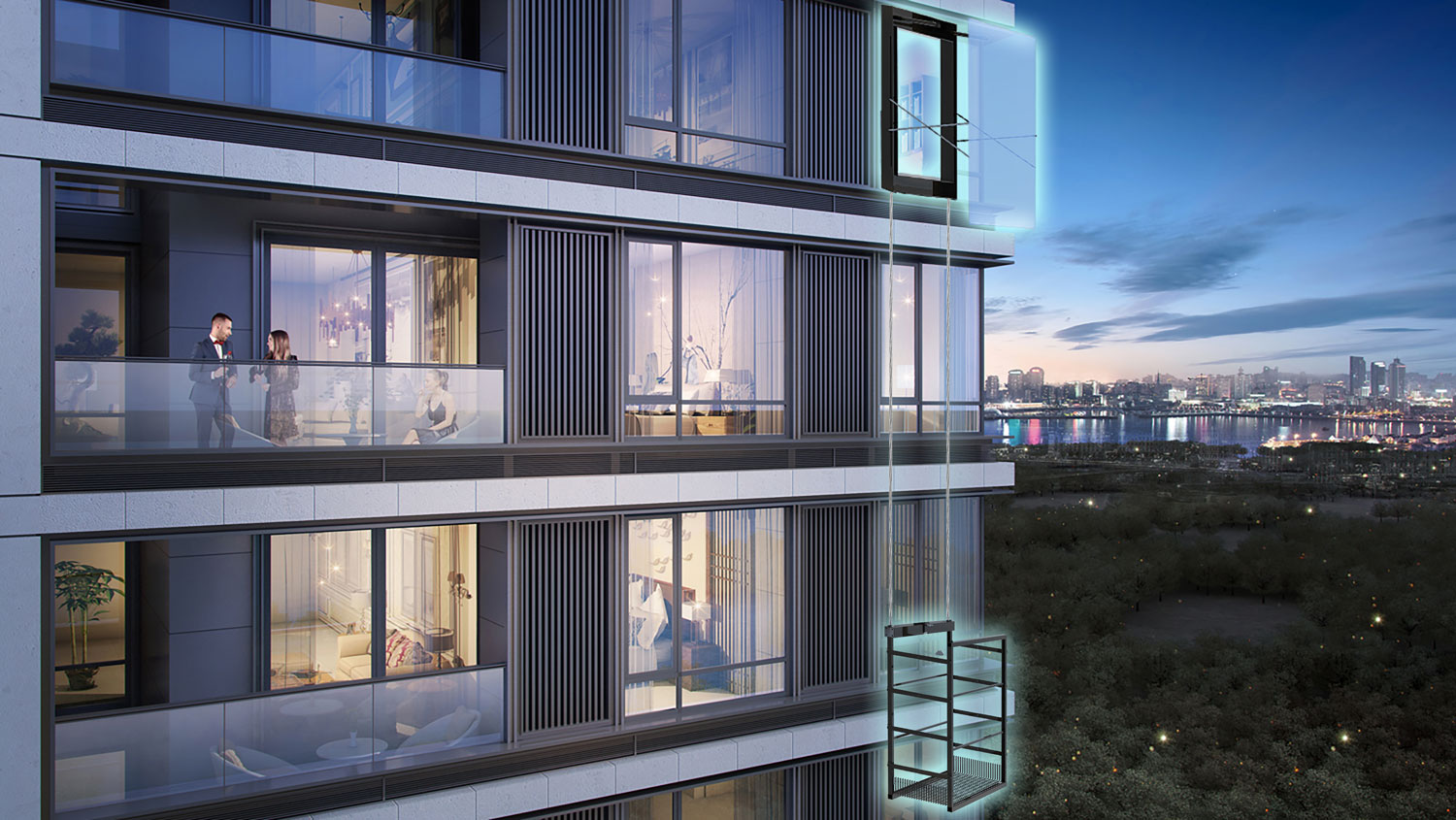 高空逃生系统-效果图2